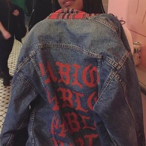 KANYE WEST Original Life of Pablo Denim Jacket